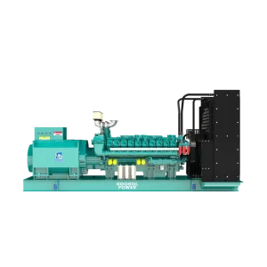GPDG2063E Large 1500KW Combined Diesel Gasoline Auto Start ATS Mobile Type Power Generator Set DC Output 24V Electric