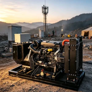 Generador Diesel 180kW 225kVA Heavy Duty Diesel Generator Set 400V 230V 50Hz Heavy Duty Radiator for Oil and Gas Paraguay