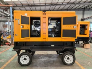 Generator Set 120KW 150KW 160KW 200KW Power Supply Silent Diesel Generator China Generator Trailer for Sale