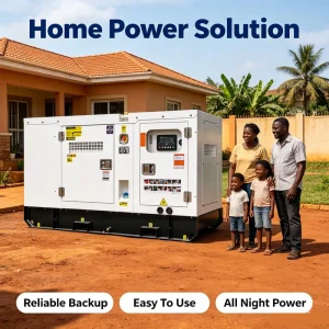 Generator Silent 20KVA 25KVA 30KVA 50KVA 100KVA 150KVA 200KW Silent Diesel Generator Power Plant