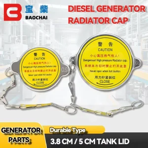 Generator Spare Parts 50 100 200 300 500KW Diesel Generator Radiator Cap
