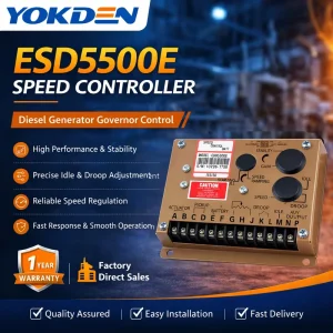 Generator Spare Parts Automatic Speed Controller ESD5500E