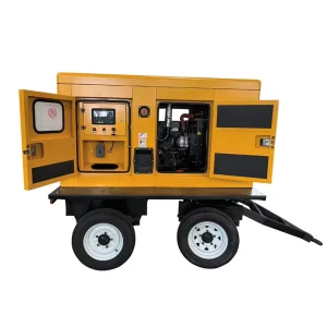Generator Trailer Diesel 30kva 40kva 50kva 60kva 70kva 100kva Commercial Power Maker Diesel Generator