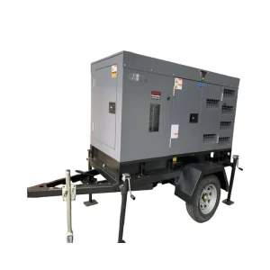 Generator diesel 20kw 30kw 60kw Portable Mobile Trailer for Rental Use Silent Cummins diesel Generator 75kva