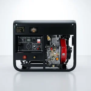 Generator diesel 3kw 5kva 6kva 3 Phase Open Type Portable Mobile diesel Power Generator Set Home 5kw Air Cooled