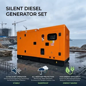 Genset for Cummins 20kw 20kva 25kva 30kva 40kva 50kva 30kw Diesel Generator Set 40kw 50kw Water Cooled Open Type Generator Group