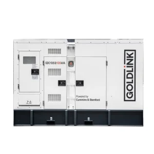 Goldlink Power 135KVA 108KW Motor Generator 220v Electric Diesel Generator