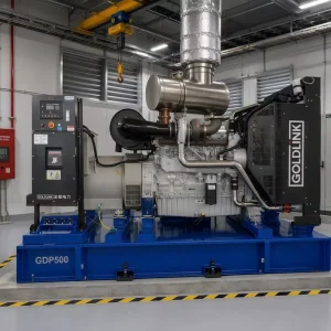 Goldlink Power 500KVA 400KW 500kw 800kw 1000KVA Open Frame Diesel Generator Set AC 3 Phase 380V CE Certified Generator Diesel
