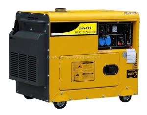 Good Quality 6kva Portable Silent diesel Generator Set
