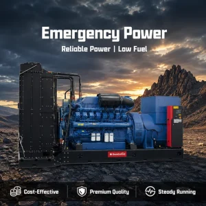 Goodwind 800kVA 1000kVA 1500kVA 3 Phase Automatic Standby Soundproof Diesel Generator Genset for Landfill Recycling Plant
