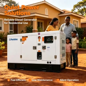 Guangzhou 30KVA Silent Diesel Generator Set 50hz UK for Perkins Engine 30kva Generator