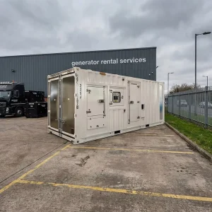 HF-800GF Container Diesel Generator Auto Start 600V Super Silent Type Hospital Rated Cooling System Fuel Pump Industrial