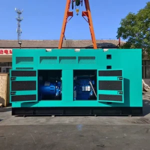 HM-700GF 875kVA 700kW 50/60Hz Super Silent Canopy Diesel Generator 400V/230V Three Portable Design for Industrial