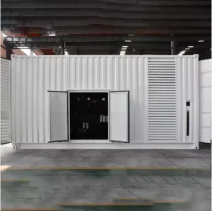 HONGHAO HK1200GF 1500KVA 1625KVA 1875KVA Container Type Diesel Generator Set Data Center Heavy Duty Industrial ATS 1800 RPM