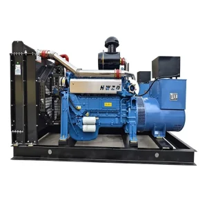 HWP10ZLD 200KW 250KVA 50/60hz 1500/1800RPM Diesel Generator Set Water Cooled Open Frame Type Genset Brushless Alternator
