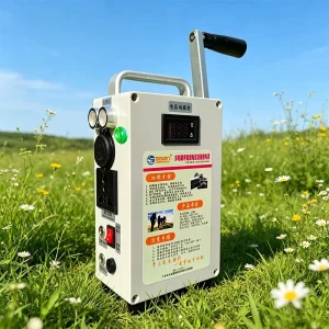 Hand Crank Generator Portable Power Supply Emergency Charger 220V Large Capacity Outdoor Household Lighting Field Mobile