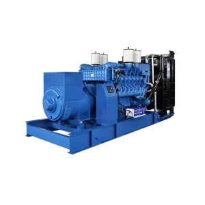 Heavy Duty 1000kw Canopy Generators 1250KVA Silent Diesel Generator With MTU 12V4000G23R