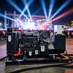 Heavy Duty 100kW 125kVA Diesel Generator Set Generador Diesel 220V 127V 50Hz 60Hz Water Cooled Engine for Event Site