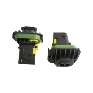 Heavy Duty 2 Pin Automotive Waterproof Connector 3.5 mm Male Sealed Auto Wire Plug for Vehicle Harness