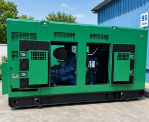 Heavy Duty 315kVA 3PH 400V 50Hz Diesel Genset Open Silent For Construction Mining Industrial Use