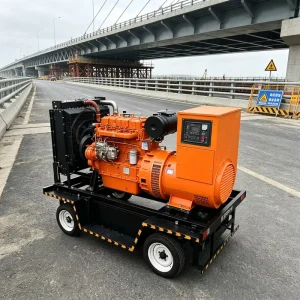 Heavy Duty 50kw Diesel Generator Set for Bridge Construction Site Power