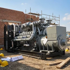 Heavy Duty 600kw 800kw Mw 1200kw 1500kw 1600kw 2000kVA Open Frame Industry Generator Set Standby Power Genset