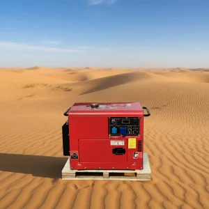 Heavy Duty CE Certified Diesel Silent Generator 3-12kw Low Noise ATS Remote Commercial Factory Home Power