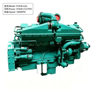 Heavy Duty Diesel Engine KTA38 G2A 915kW 1227HP 1800RPM Prime Power Engine for Diesel Generator Set
