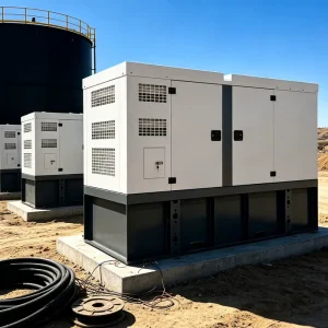 Heavy Duty Diesel Generators 50kw 100kw 500kw 1000kw Water Cooled High Voltage Industrial Generator Set for Telecom Base Station