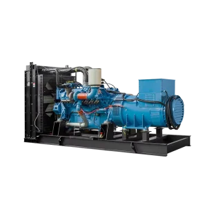 Heavy Duty Industrial 1000kw Diesel Generator Set 1250kva Open Type Diesel Genset MTU 12V4000G23RF