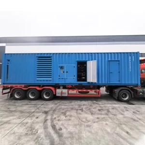 Heavy Duty Industrial Use 3 Phase Open Frame Silent Type Diesel Generator KTA38 Auto Start ATS