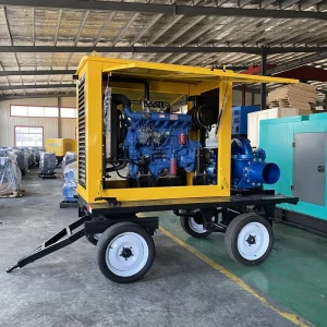 Heavy Duty Job Site Generator Pump Unit Diesel Engine Generator