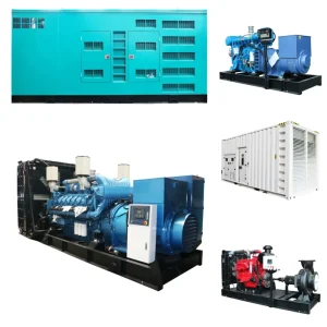 Heavy Duty Mw 1200kw 1400kw 1500kw 1600kw 2000kVA Industrial Diesel Generator Set Backup Genset
