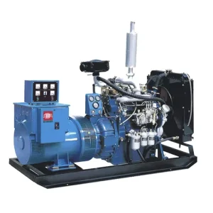 Heavy Duty Open Diesel Generator 100kW 125kVA 50 60Hz AVR Overload Protection Construction Mining Prime Power Unit
