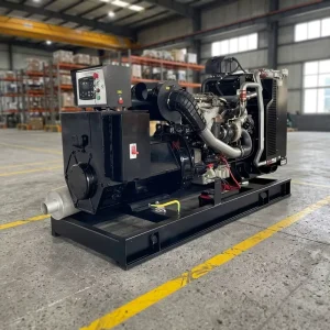Heavy Duty Open Frame Diesel Generator Set 140kw 175kVA Water Cooling Auto ATS Control Mining Construction Generator