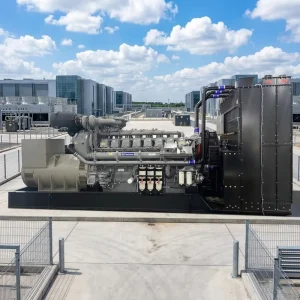 Heavy Duty Open Frame Diesel Generator Set 1800kw 2250kVA Water Cooling Auto ATS Control Mining Construction Generator