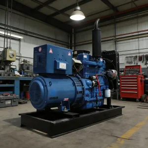 Heavy Duty Open Frame Diesel Genset Low Fuel Consumption Long Service Life