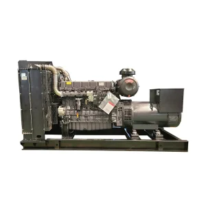 Heavy Duty Open Frame Industrial Diesel Generator Set 50Hz Auto Start for Factory Emergency Power Supply