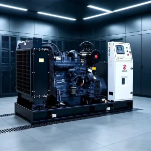 Heavy Duty Silent Diesel Generator for Industrial Use Auto Start Three-Phase 50Hz ATS Commercial Backup Power