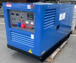 Heavy Duty Silent Type Open Frame Diesel Welding Machine 500 Amp 500a Welder Generator with ATS 12kw