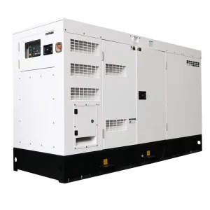 Heavy Duty Soundproof 104KW Diesel Generator Three Phase 1500RPM 50 60Hz Electric Start Long Time Operation Genset