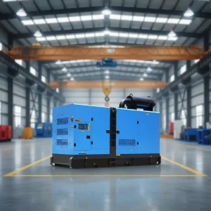 Heavy Duty Super Silent Diesel Generator Three Phase 50Kw 60Kva 80kw 80kw 100Kva 100Kw 125Kva Durable Genset for Factory