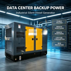 Heavy Duty Three Phase 415v Water Cooled Standby Electric Prime Power Station Diesel Generator Set