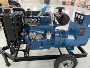 Heavy Duty Towable Diesel Generator 400kVA 500kVA 600kVA With Weatherproof Canopy for Emergency Backup