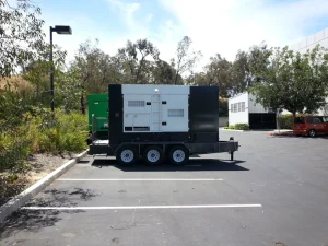 Heavy Duty Trailer Mounted Single Diesel Generator Industrial Grade Power Solution for Off Grid Remote Sites