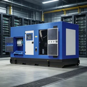 Heavy Duty Water Cooled Silent Diesel Generator 30KVA 250KVA 3Phase 380V 400V ATS Auto Transfer Switch LCD Display