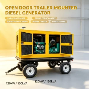 Heavy Load Long Service Life Factory Workshop Continuous Power Electric Generator Diesel Industrial Diesel Generator Set