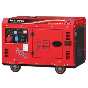 Hi Earns 10KVA Silent Three Phase Welding Machine Portable Diesel Generator 8KW