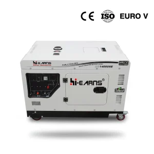 Hiearns 8KVA 9KVA 10kVA 12kVA 16kVA 20kVA Super Silent Diesel Generator Portable Diesel Generators air Cooled
