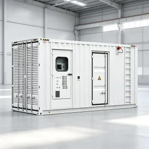 High Efficiency 1100kW 1375kVA Diesel Power Generator Set Industrial Genset Large Real Estate Park Emergency Power Unit